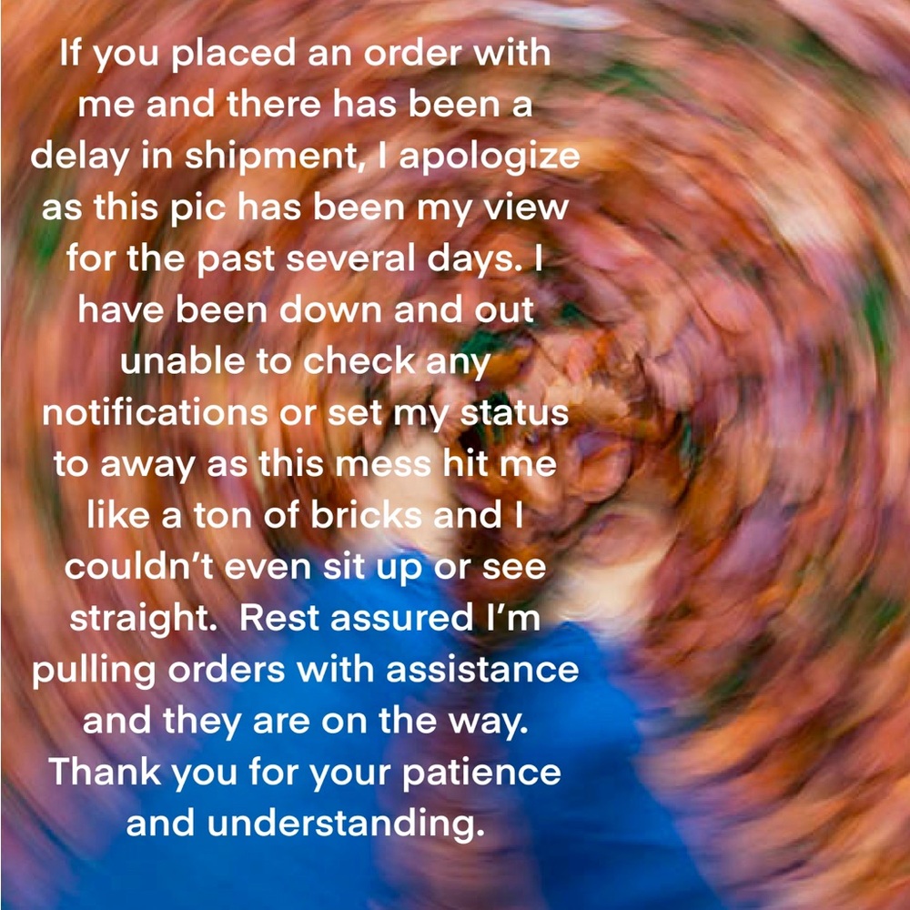 Blue and Multicolor Abstract Art Print